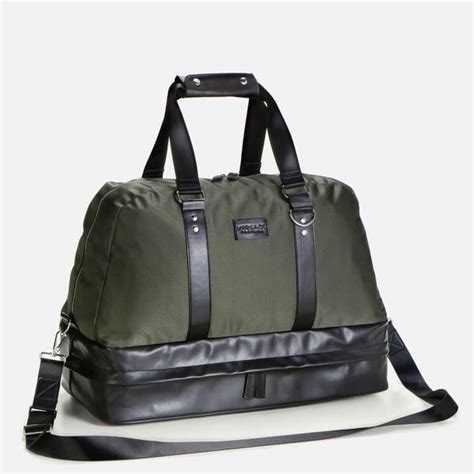 versace military gym bag|Versace bags for men.